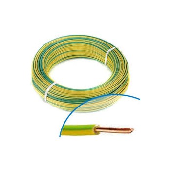 FIL ÉLECTRIQUE rouleau de 100 Mètres à Moroni Comores  - Couleure Jaune